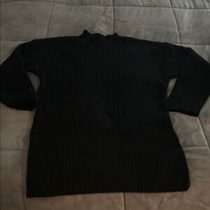 Steve Madden Black Turtleneck Sweater